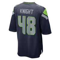Seattle Seahawks Tyrice Knight Navy jersey – view 4