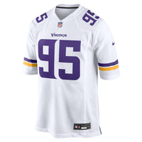 Minnesota Vikings Caleb Banks White jersey – view 3