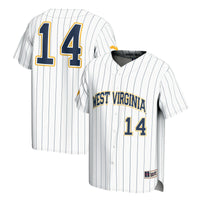 West Virginia Mountaineers White jersey – view 1
