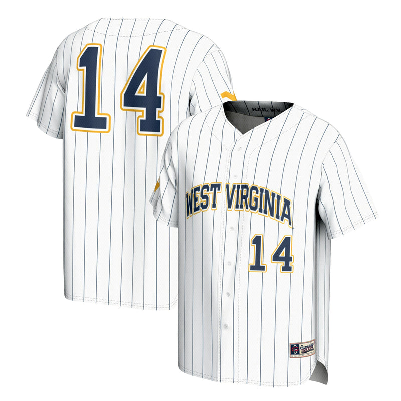 West Virginia Mountaineers White jersey – view 1