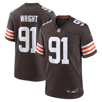 Cleveland Browns Alex Wright Brown jersey – view 1