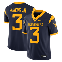 West Virginia Mountaineers Navy jersey – view 1