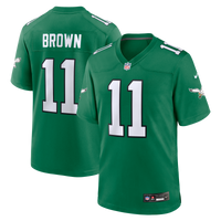 Philadelphia Eagles A.J. Brown Kelly Green jersey – view 1