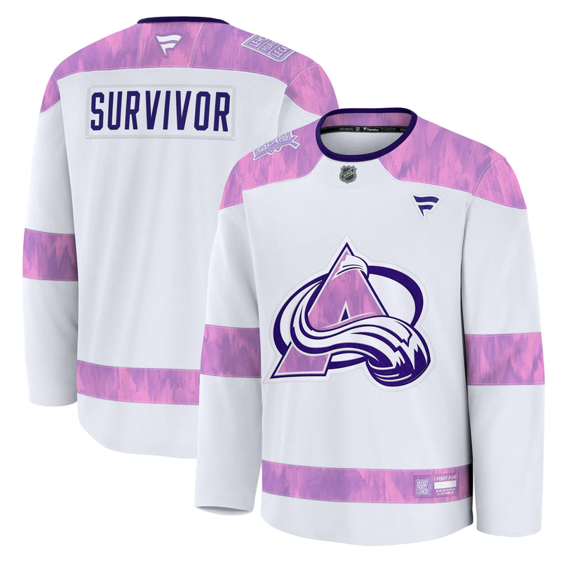 Colorado Avalanche White jersey – view 1