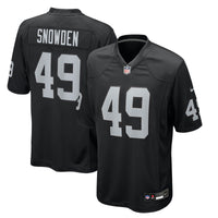 Las Vegas Raiders Charles Snowden Black jersey – view 2