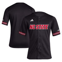 NC State Wolfpack adidas Black jersey – view 1