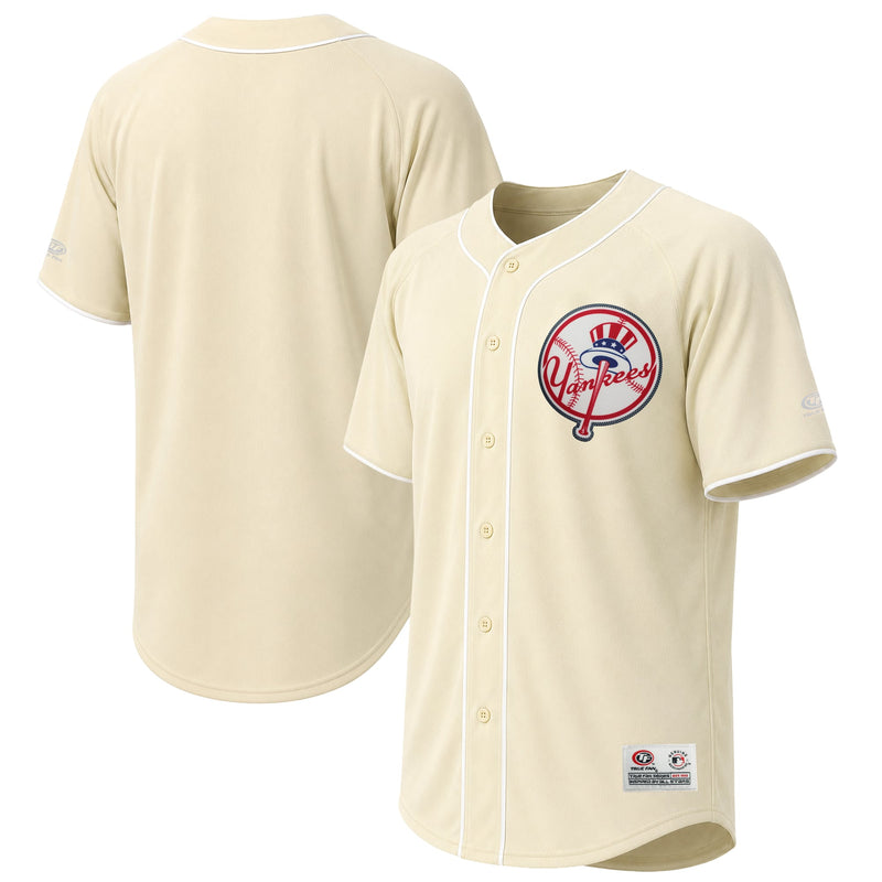 New York Yankees Stitches Cream jersey – view 1