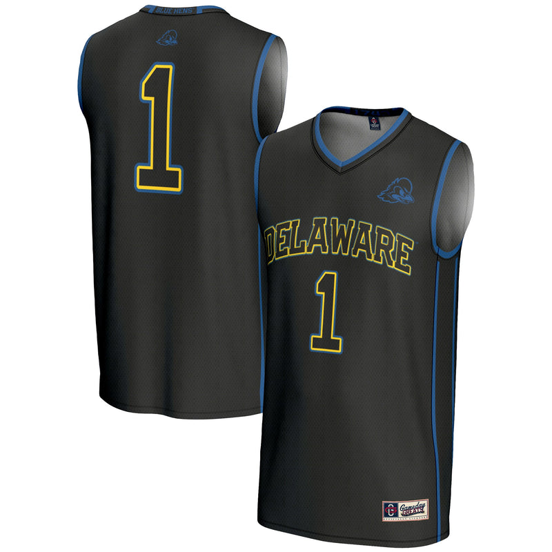 Delaware Fightin' Blue Hens Black jersey – view 1