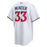 Minnesota Twins A.J. Minter White jersey – view 4