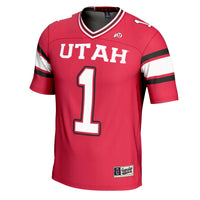 Utah Utes Cardinal jersey – view 3