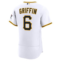 Pittsburgh Pirates Konnor Griffin White jersey – view 4