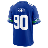 Seattle Seahawks Jarran Reed Royal jersey – view 4