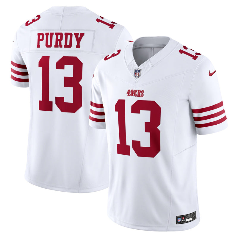 San Francisco 49ers Brock Purdy White jersey – view 1