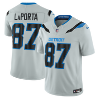 Detroit Lions Sam LaPorta Silver jersey – view 1