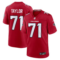 Atlanta Falcons Jawaan Taylor Red jersey – view 1