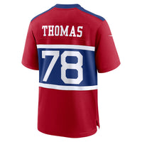 New York Giants Andrew Thomas Red jersey – view 4