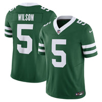 New York Jets Garrett Wilson Green jersey – view 2