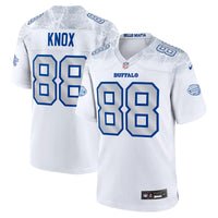 Buffalo Bills Dawson Knox White jersey – view 2