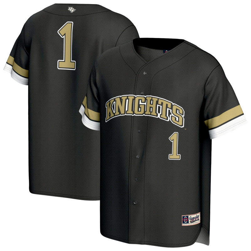 UCF Knights Collegiate Baseball Black jersey – view 1