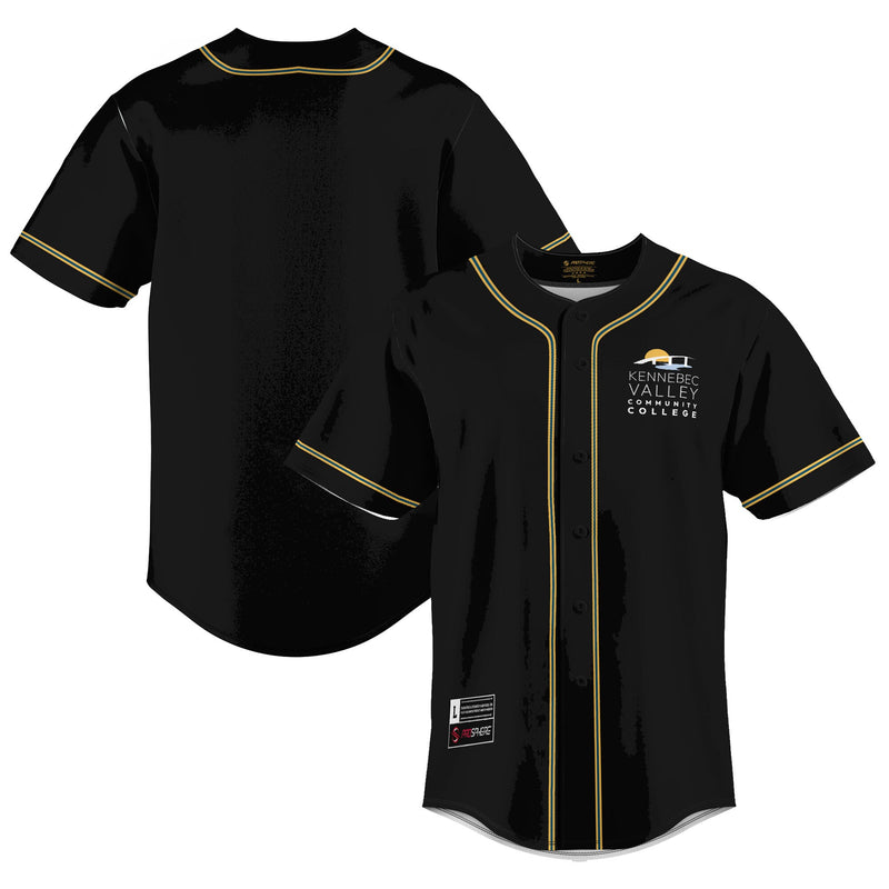 Kennebec Valley Community College GameDay Greats Black jersey – view 1