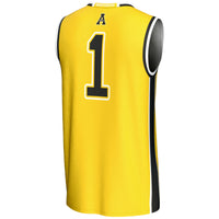 Appalachian State Mountaineers Gold jersey – view 4