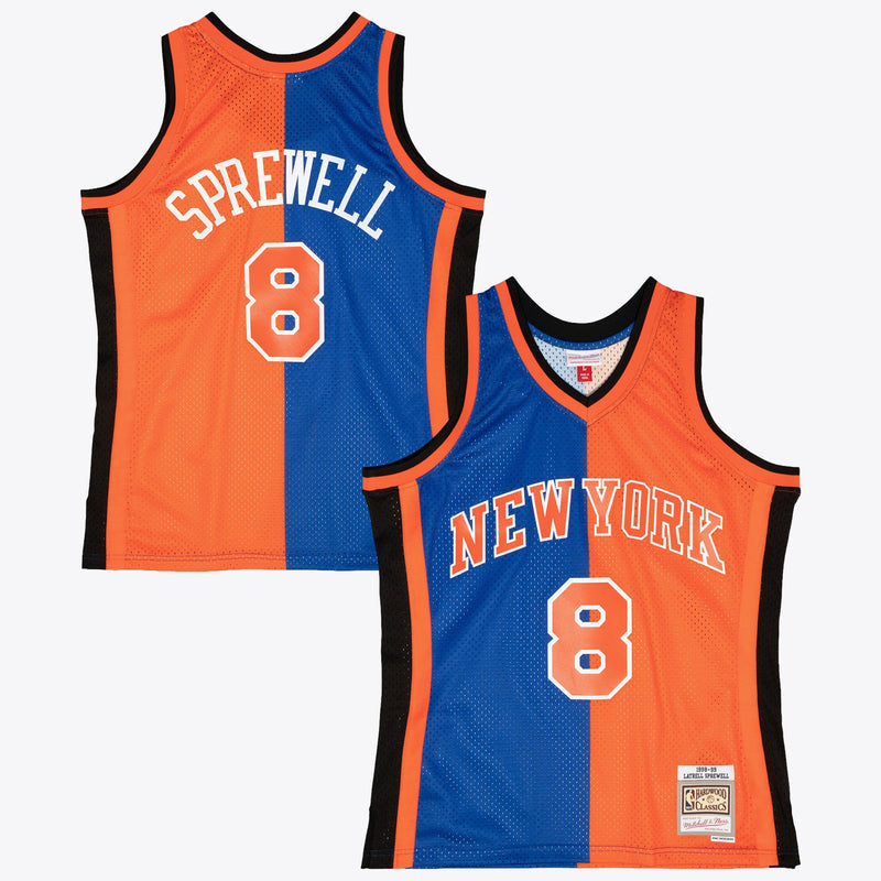New York Knicks Blue/Orange jersey – view 1