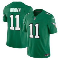 Philadelphia Eagles A.J. Brown Kelly Green jersey – view 2