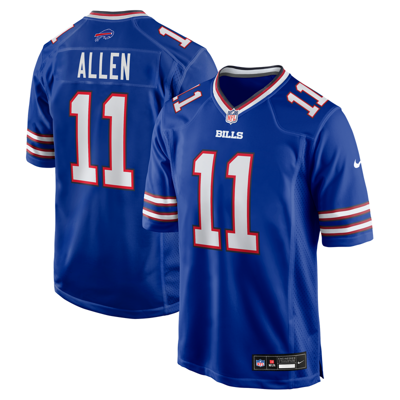 Buffalo Bills Kyle Allen Royal jersey – view 1