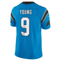 Carolina Panthers Bryce Young Blue jersey – view 4
