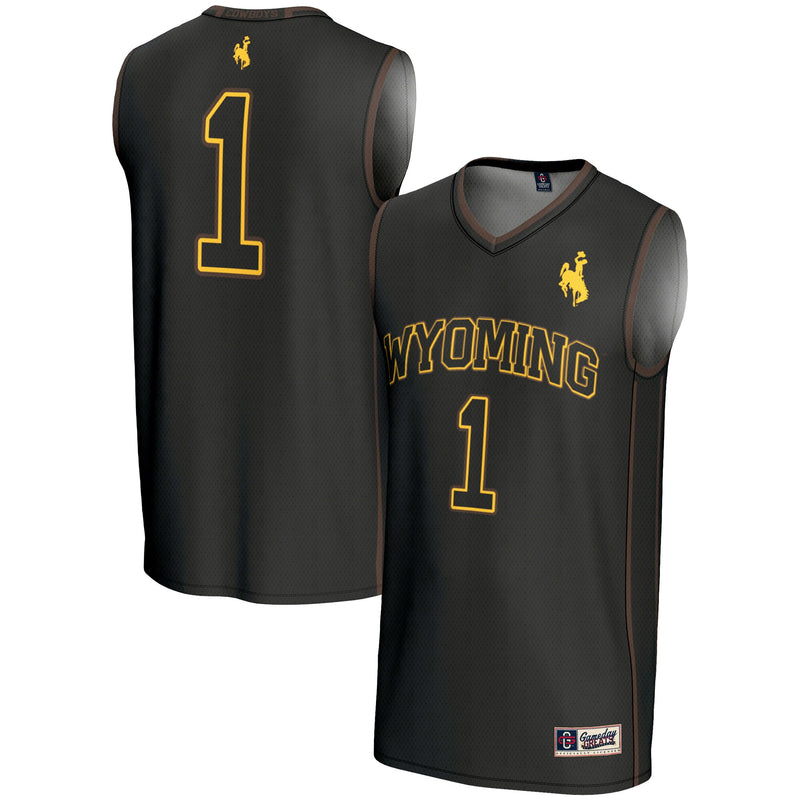Wyoming Cowboys Black jersey – view 1