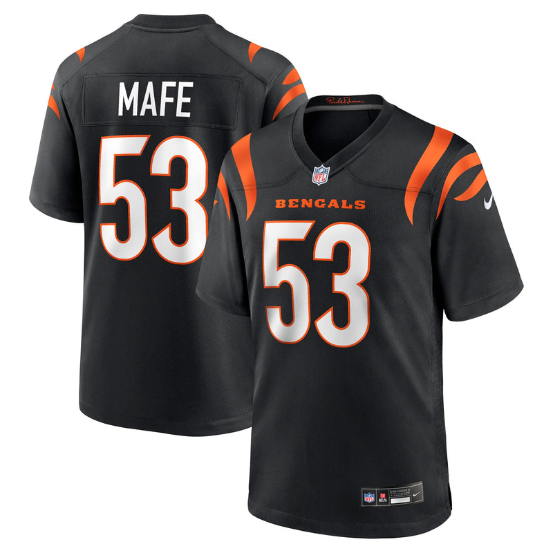 Cincinnati Bengals Boye Mafe Black jersey – view 1