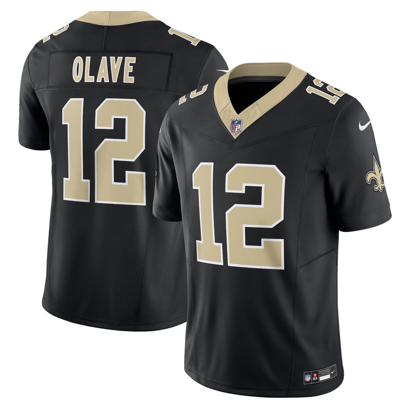 New Orleans Saints Chris Olave Black jersey – view 1