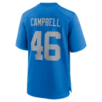Detroit Lions Jack Campbell Blue jersey – view 4