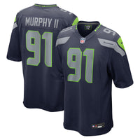 Seattle Seahawks Byron Murphy II Navy jersey – view 2