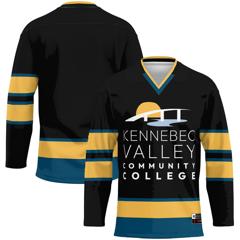 Kennebec Valley Community College GameDay Greats Black jersey – view 1