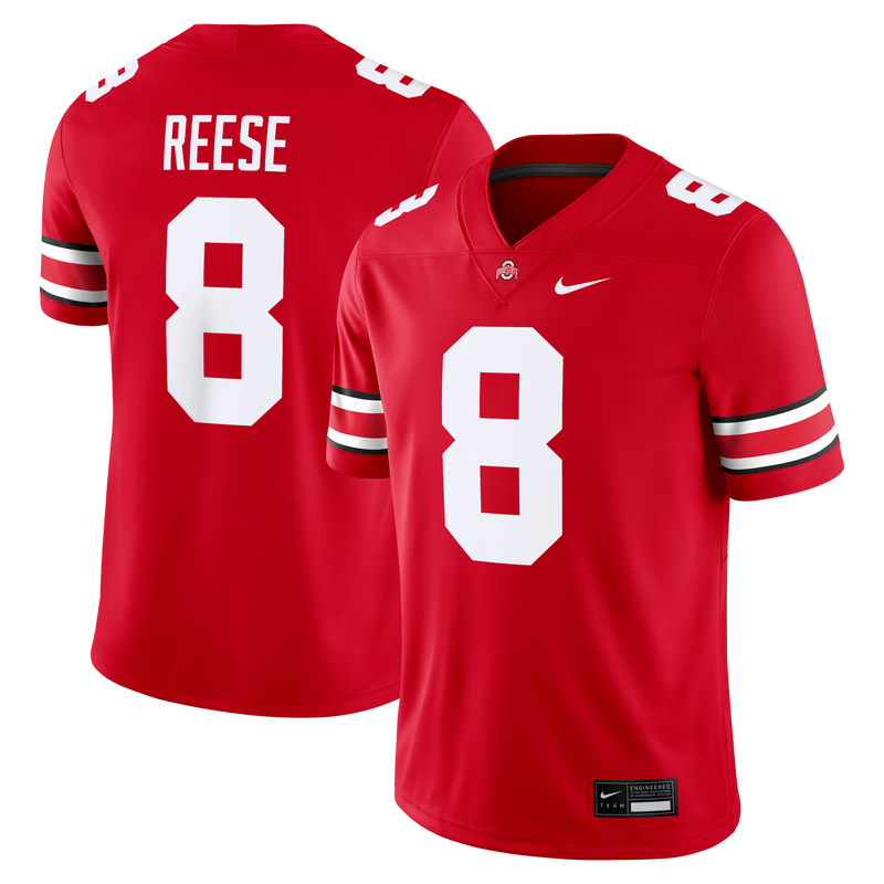 Ohio State Buckeyes Scarlet jersey – view 1