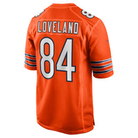 Chicago Bears Colston Loveland Orange jersey – view 4