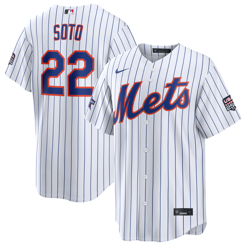 New York Mets White jersey – view 1
