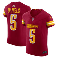 Washington Commanders Jayden Daniels Burgundy jersey – view 2
