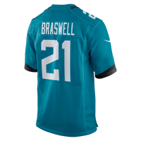 Jacksonville Jaguars Christian Braswell Teal jersey – view 3