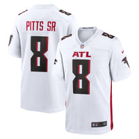 Atlanta Falcons Kyle Pitts Sr. White jersey – view 2