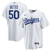 Los Angeles Dodgers Mookie Betts White jersey – view 2