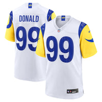 Los Angeles Rams Aaron Donald White jersey – view 2