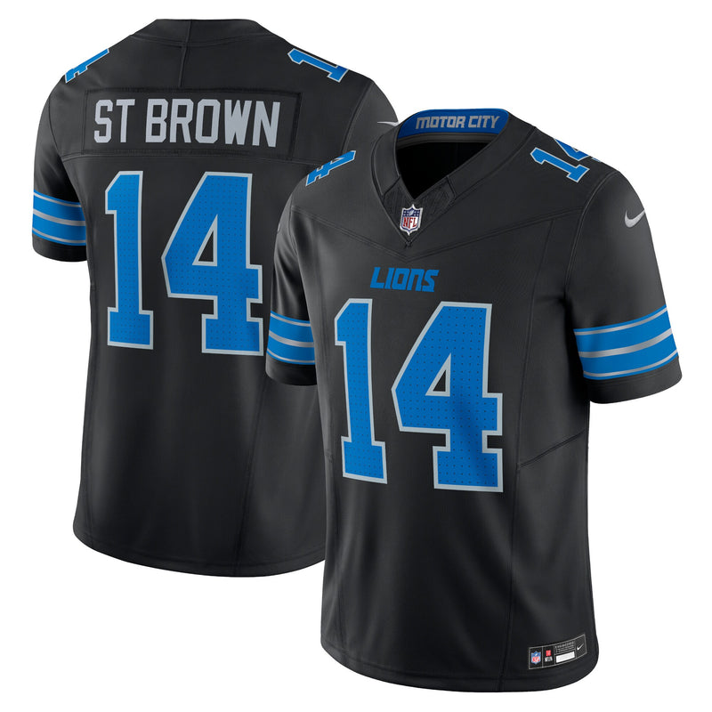 Detroit Lions Amon-Ra St. Brown Black jersey – view 1