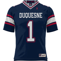 Duquesne Dukes Blue jersey – view 3