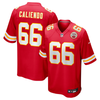 Kansas City Chiefs Mike Caliendo Red jersey – view 1