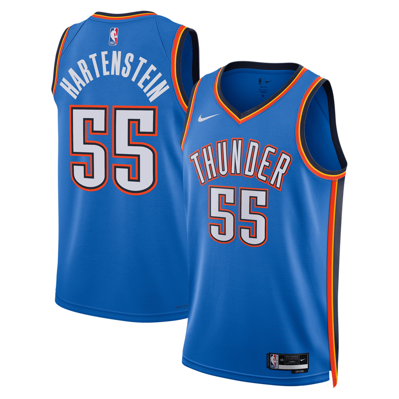 Oklahoma City Thunder Isaiah Hartenstein - Blue jersey – view 1