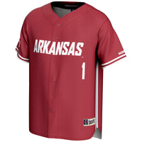 Arkansas Razorbacks Cardinal jersey – view 3