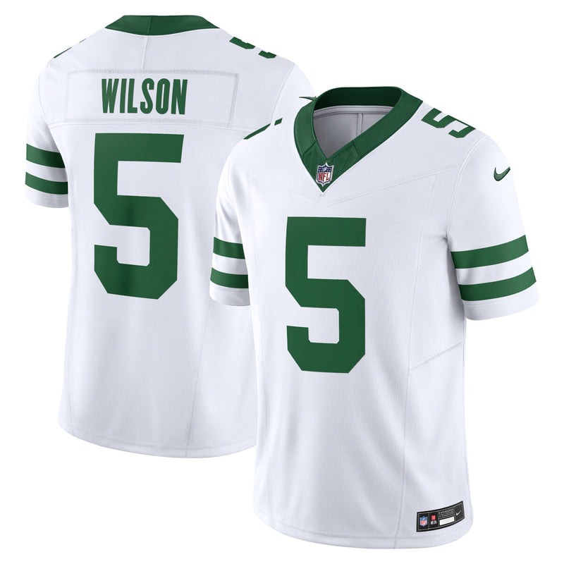 New York Jets Garrett Wilson White jersey – view 1