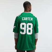 Philadelphia Eagles Jalen Carter Green jersey – view 4